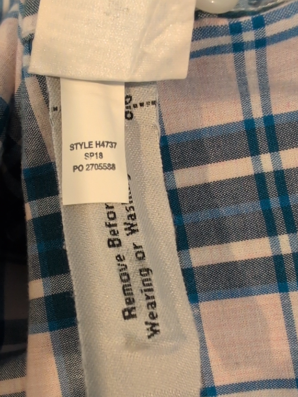 J. Crew Men's Small Slim Fit Stretch Long Sleeve Button Down Shirt Style #H4737 - Picture 7 of 14